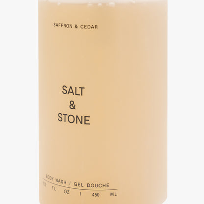 SALT & STONE Gel douche / Safran & Cèdre