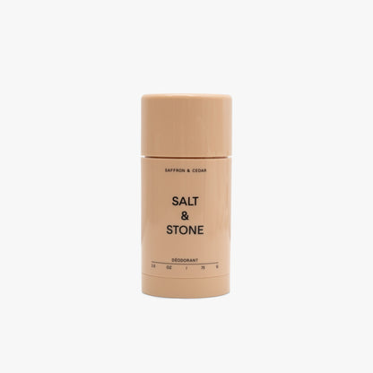 SALT & STONE Déodorant naturel / Safran et cèdre