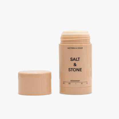 SALT & STONE Déodorant naturel / Safran et cèdre