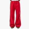 4YE Signature Wide Pant / Red / White 1