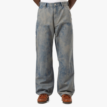 thisisneverthat Pantalon Double Genoux Blanchi / Beu