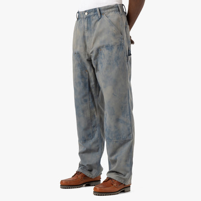 thisisneverthat Pantalon Double Genoux Blanchi / Beu