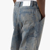 thisisneverthat Bleached Double Knee Pant / Blue 5