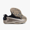 adidas Anthony Edwards 1 Low Champagne Metallic / Core Black - Lucid Blue   2