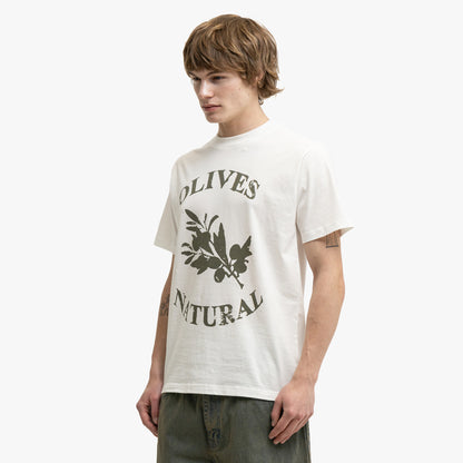 Museum Of Peace & Quiet T-Shirt Olive Blanc