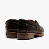 Timberland 3-Eye Boat Shoe Brown Leather   4