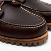 Timberland 3-Eye Boat Shoe Brown Leather   6