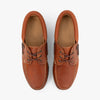 Timberland Authentic 3-Eye Chaussure de bateau / Orange Plein Grain 5