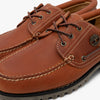 Timberland Authentic 3-Eye Chaussure de bateau / Orange Plein Grain 6
