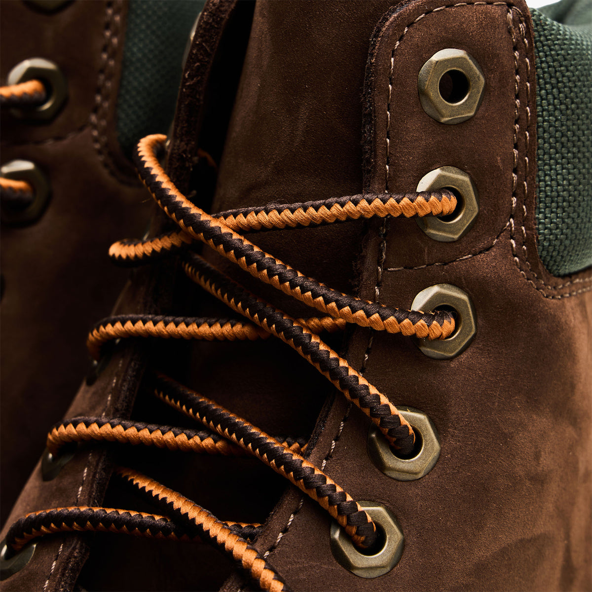Timberland 6-Inch Lace Up Waterproof / Dark Brown Nubuck