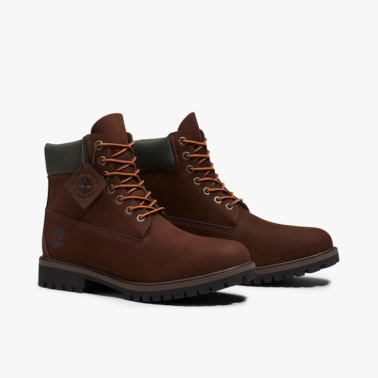 Timberland 6-Inch Lace Up Waterproof / Dark Brown Nubuck