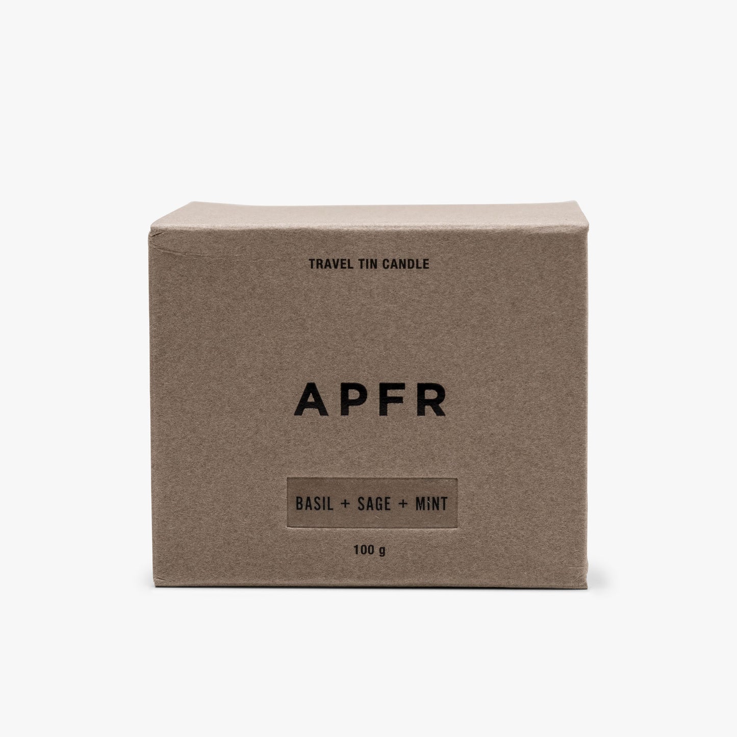 APFR Tin Candle Basil / Sage / Mint