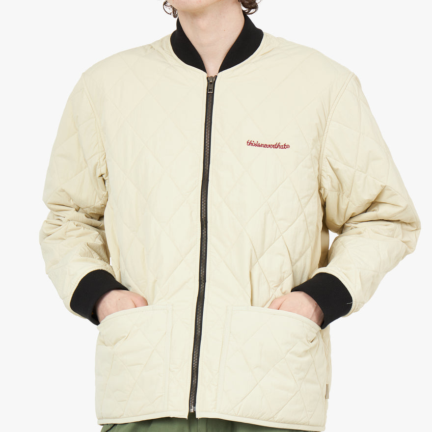 thisisneverthat Edelweiss Quilted Jacket / Stone – Livestock