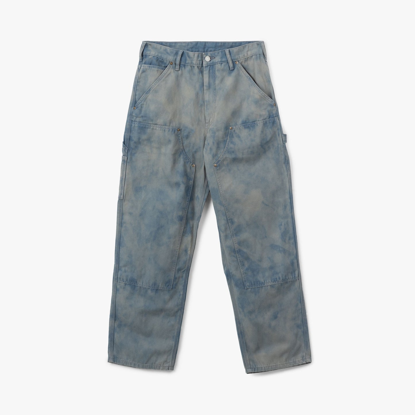 thisisneverthat Pantalon Double Genoux Blanchi / Beu