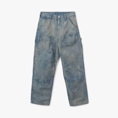 thisisneverthat Pantalon Double Genoux Blanchi / Beu
