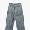 thisisneverthat Pantalon Double Genoux Blanchi / Beu 8