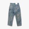 thisisneverthat Bleached Double Knee Pant / Blue 7