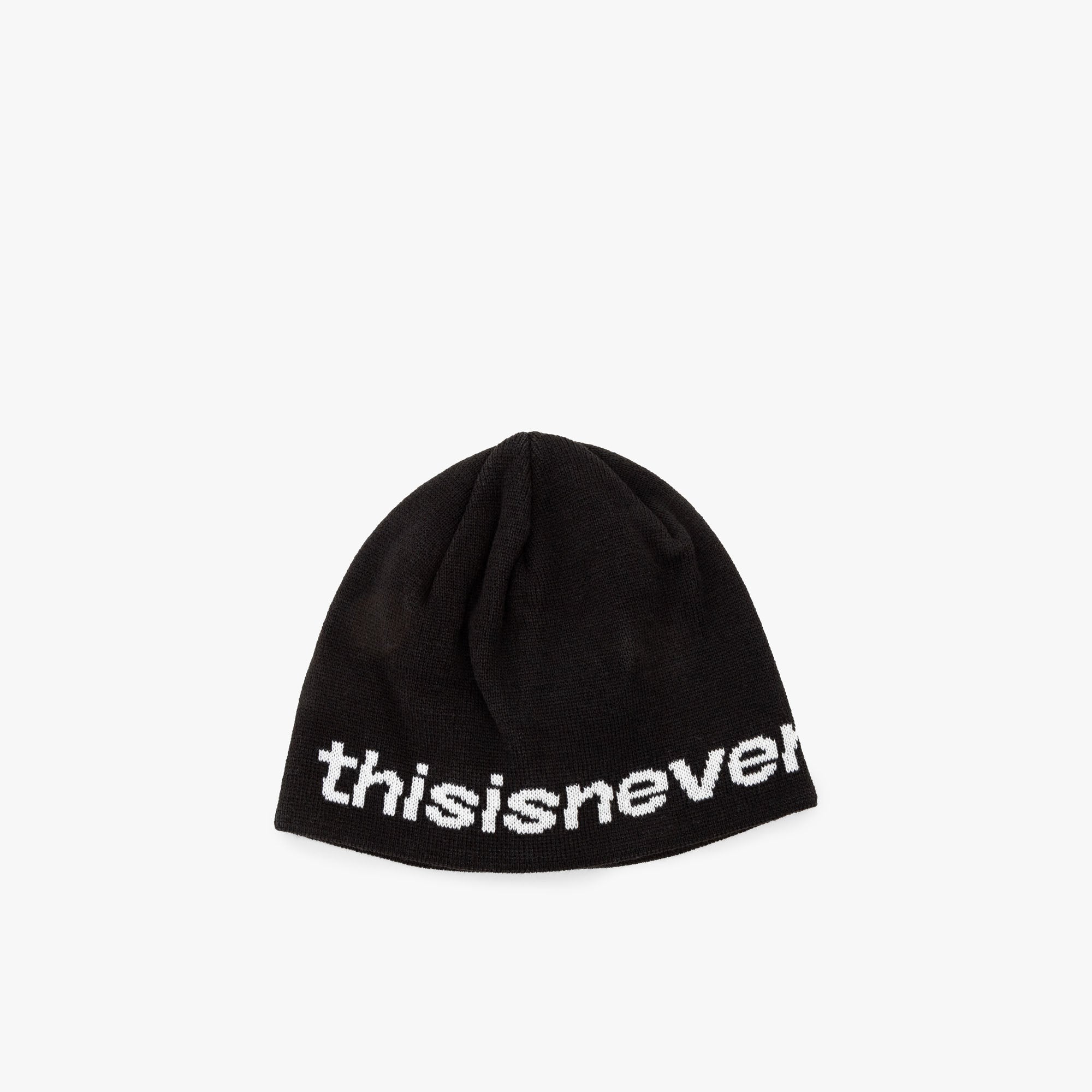 thisisneverthat SP-Logo No Cuff Beanie / Black – Livestock