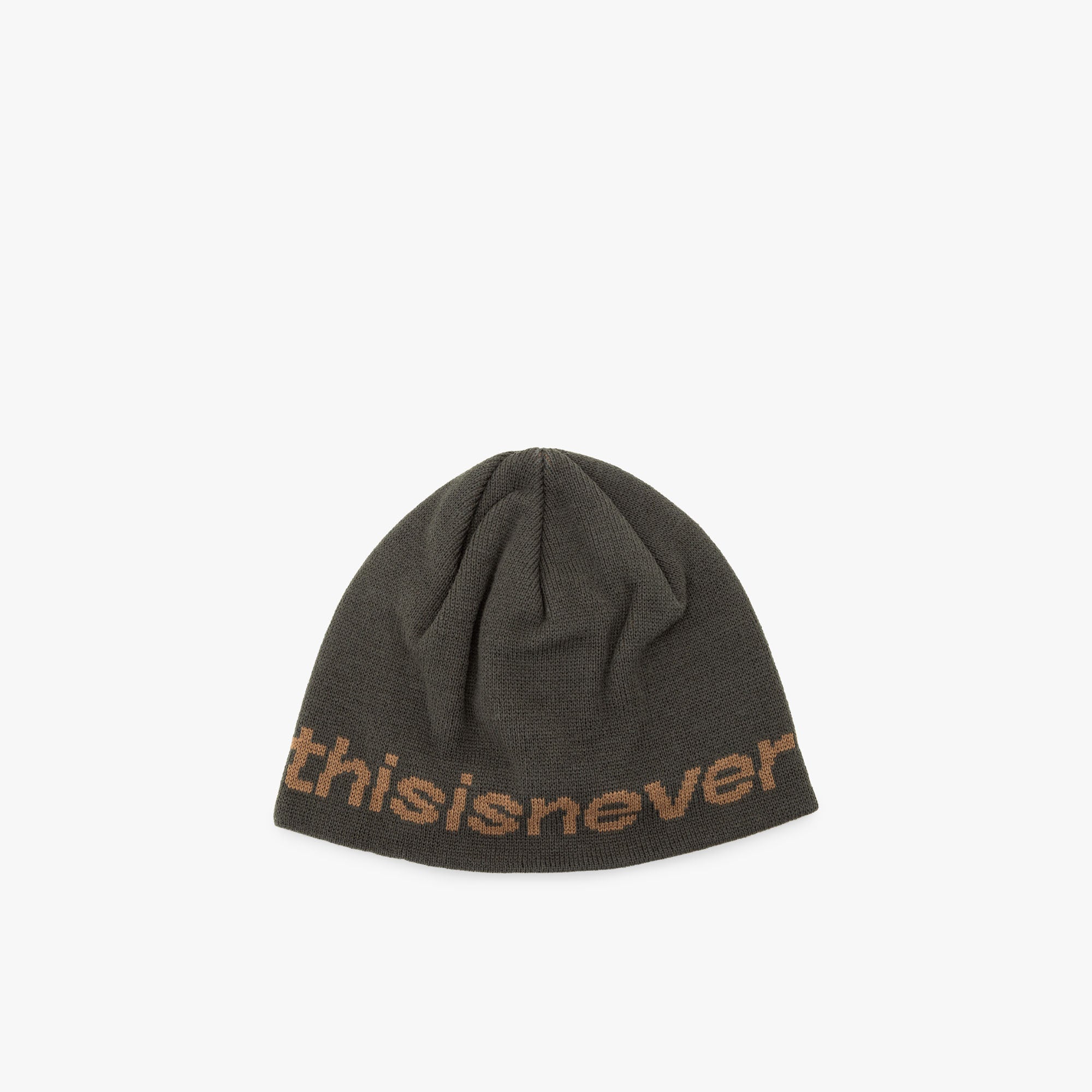 thisisneverthat SP-Logo No Cuff Beanie / Moss 1