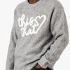 thisisneverthat Heart Logo Knit Sweater / Heather Grey 5