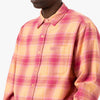 thisisneverthat Shadow Plaid Flannel Shirt / Pink 4