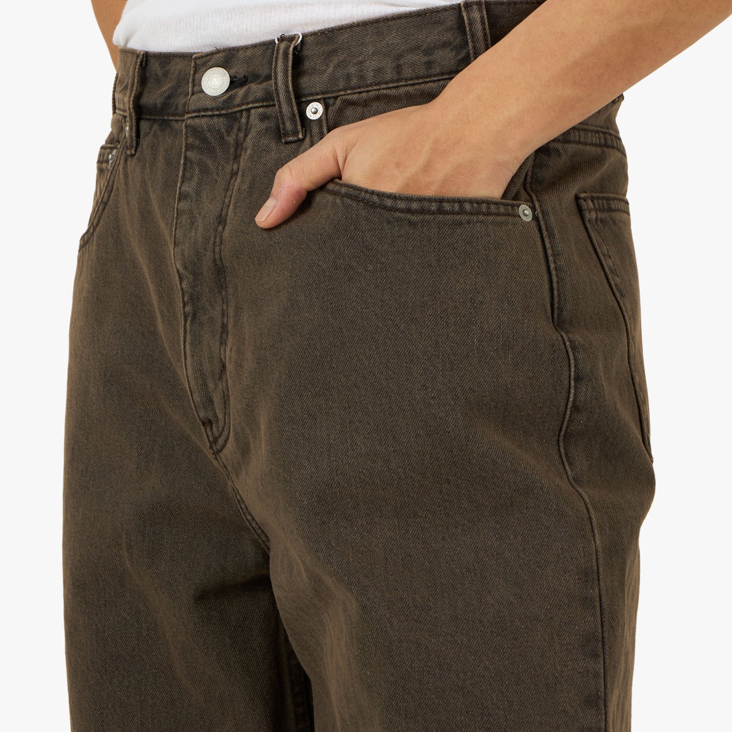 thisisneverthat Jean Relaxed Marron