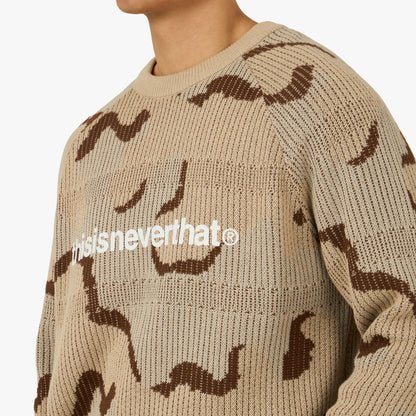 thisisneverthat T-Logo Knit Sweater Camo