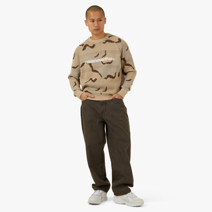 thisisneverthat T-Logo Knit Sweater Camo