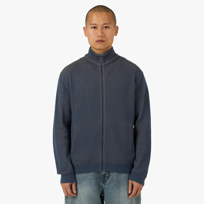 thisisneverthat Full Zip Cardigan Slate 1