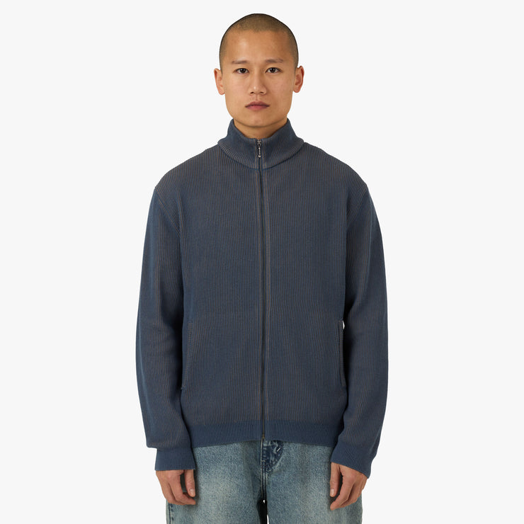 thisisneverthat Full Zip Cardigan Slate 1