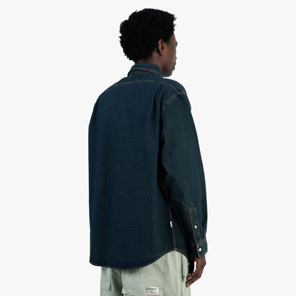 Chemise en Jean Lavé thisisneverthat Boue Poussiéreuse