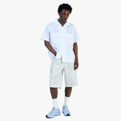 Chemise plissée à manches courtes thisisneverthat Crazy / Blanc