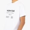 Snow Peak SP Typography t-shirt / Blanc 4