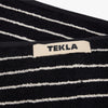 Tekla Bath Towel / Black Stripes 3