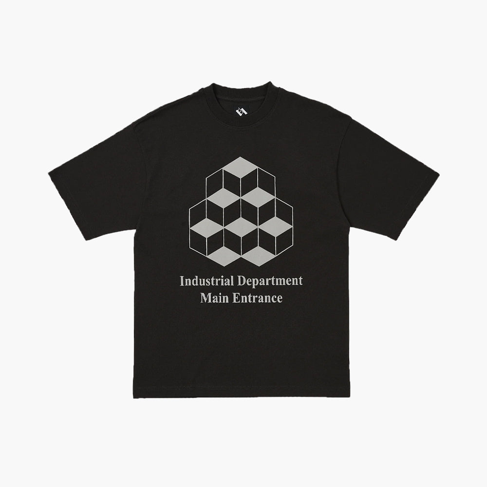 The Trilogy Tapes Industrial Department T-Shirt / Black 1