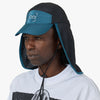 The Trilogy Tapes TTT Neck Cape Trail Cap Blue / Black 2
