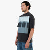 The Trilogy Tapes Block T-Shirt / Black Acid Wash 2