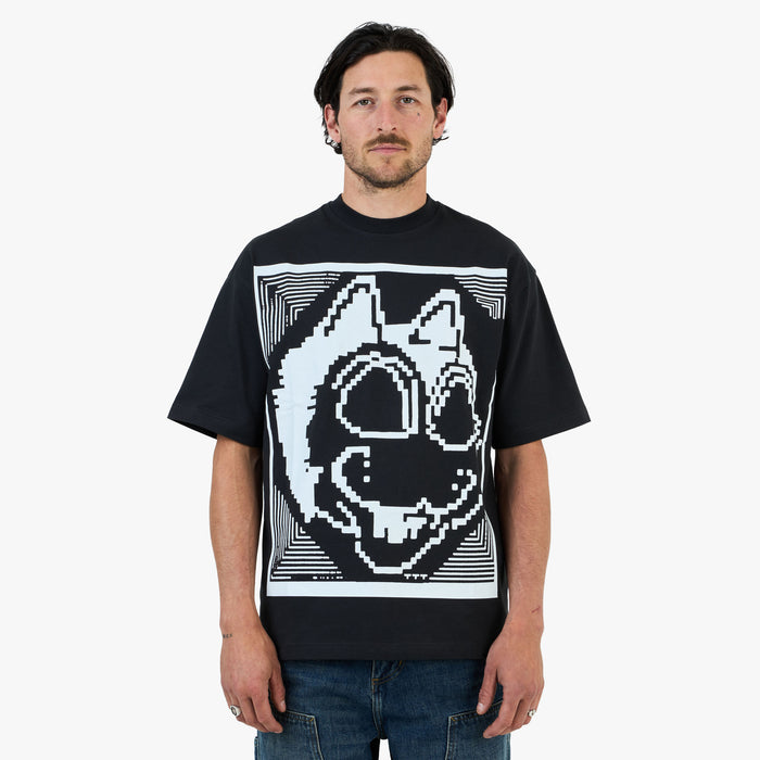 The Trilogy Tapes Digicat T-Shirt / Black 1