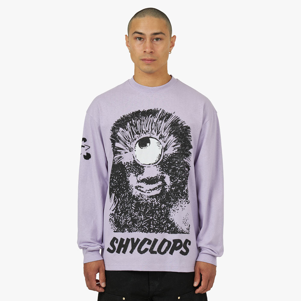 The Trilogy Tapes Shyclops Long Sleeve T-shirt / Lavender