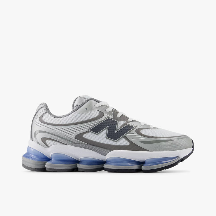 New Balance ABZORB 2000 White / Silver Metallic - Castlerock   1