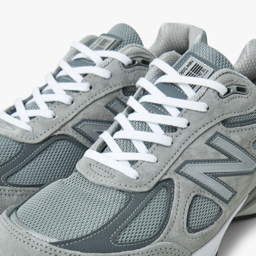 New Balance MADE in USA U990GR4 Grey / Silver – Livestock