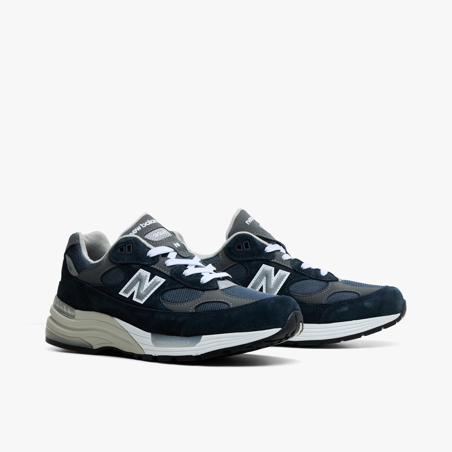 New Balance Fabriqué aux États-Unis 992 Marine / Blanc