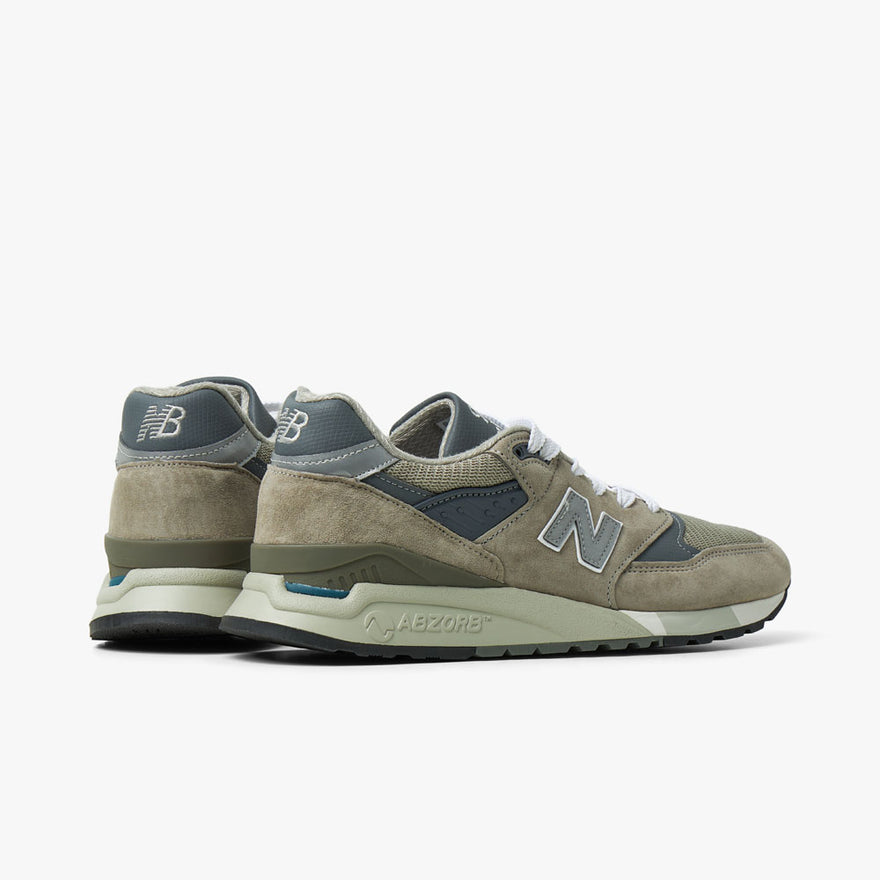 New Balance U998GR Grey Silver Livestock