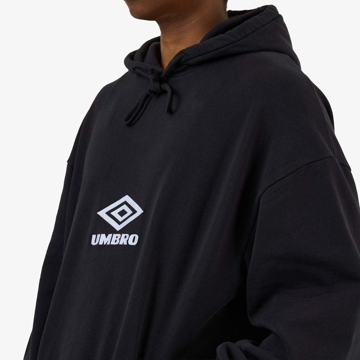 Sweat à capuche Umbro OG Logo Mask / Noir délavé