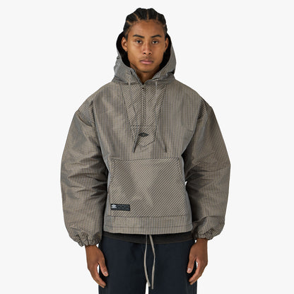 Umbro Checked Masked Anorak Beige / Black