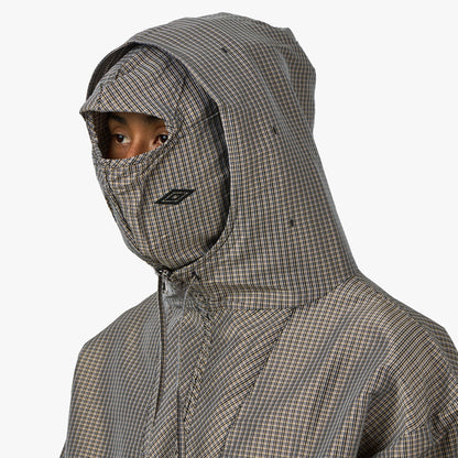 Umbro Checked Masked Anorak Beige / Black