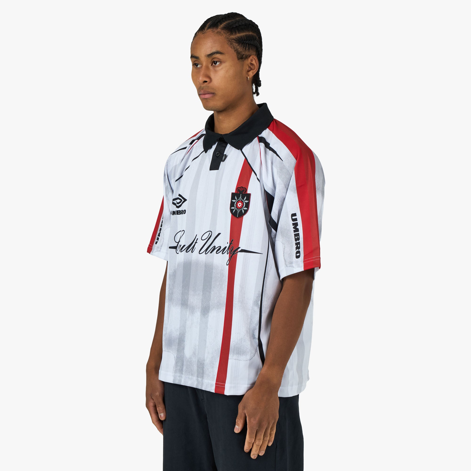 Umbro 01/03 Polo White / Red – Livestock Umbro 01/03 Polo White / Red – Livestock