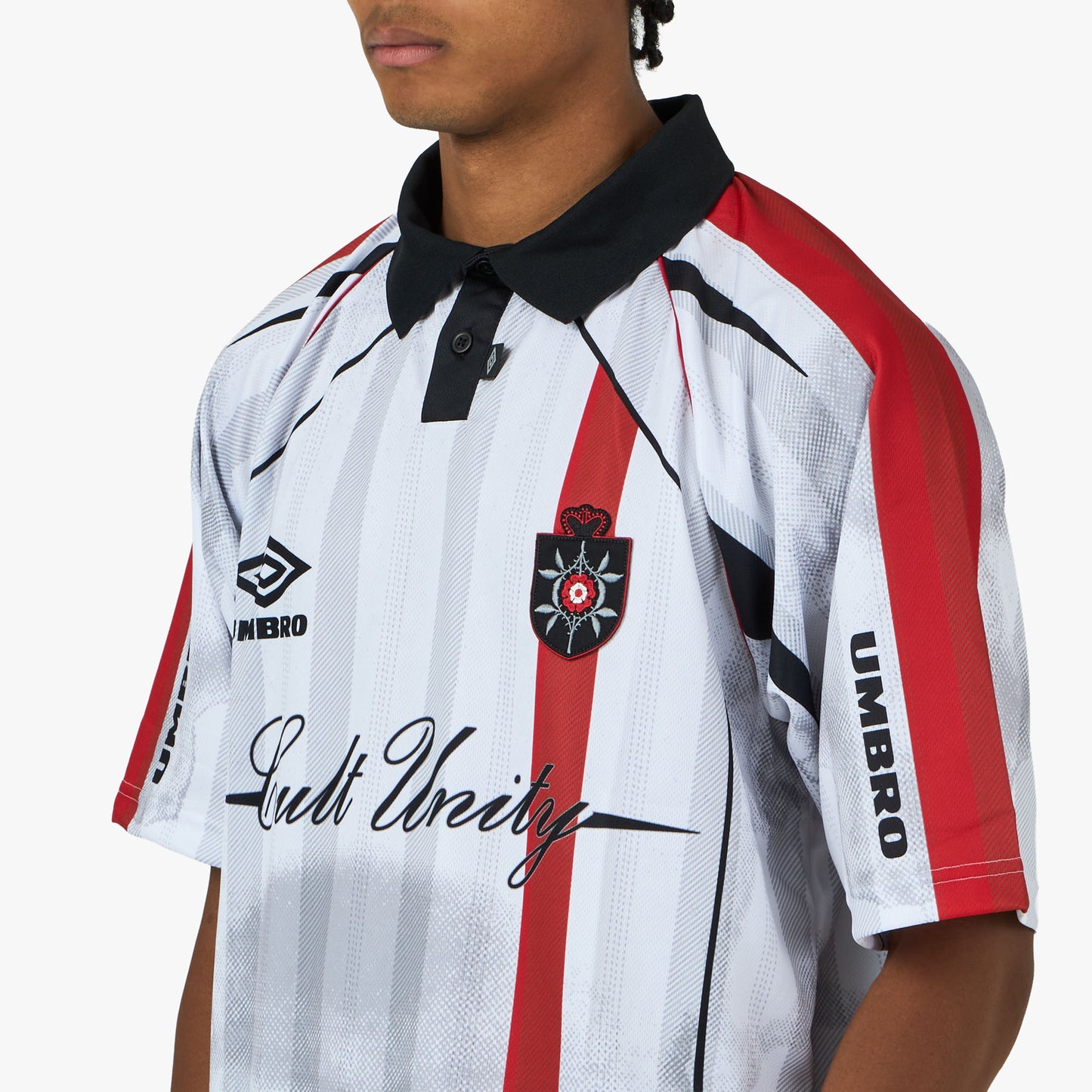 Umbro 01/03 Polo White / Red