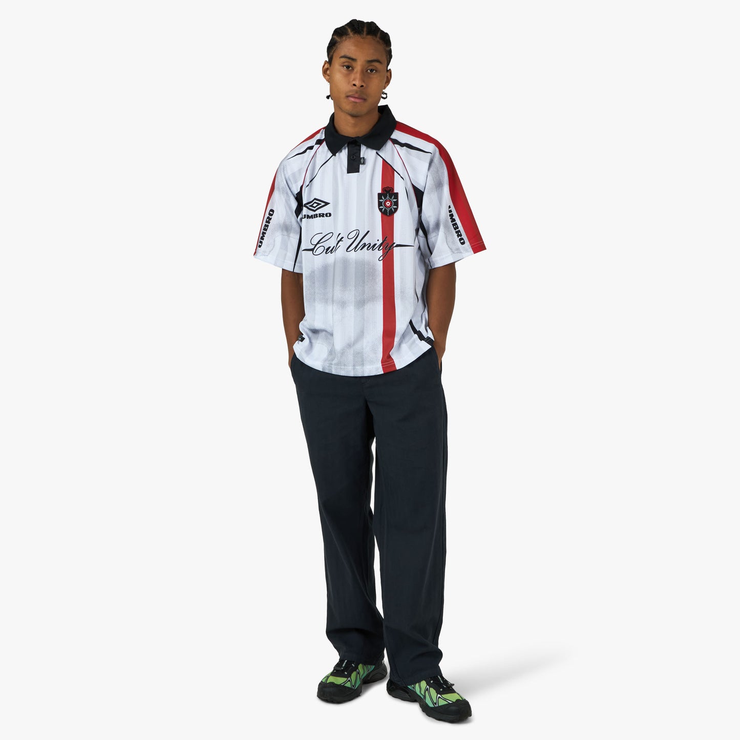 Umbro 01/03 Polo White / Red