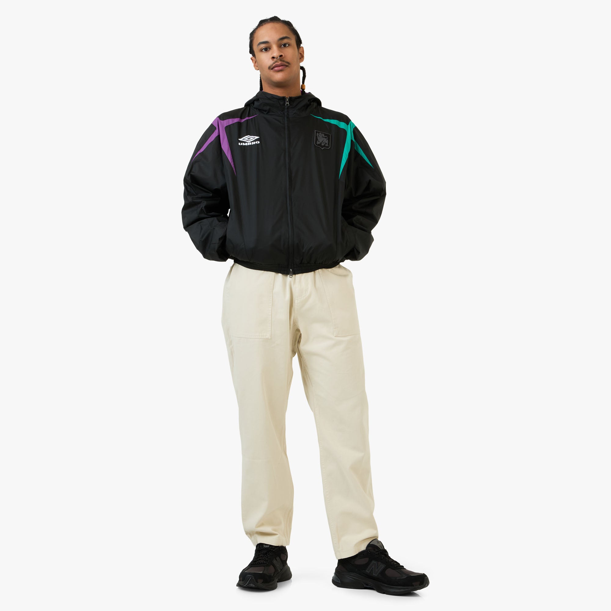Umbro Jester Masked Track Jacket / Black – Livestock